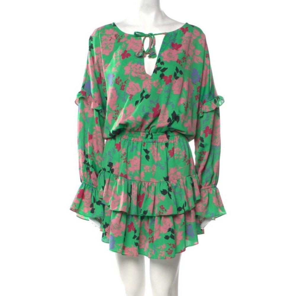 MISA Los Angeles Floral Mini Dress | Size: XS - Picture 2 of 7